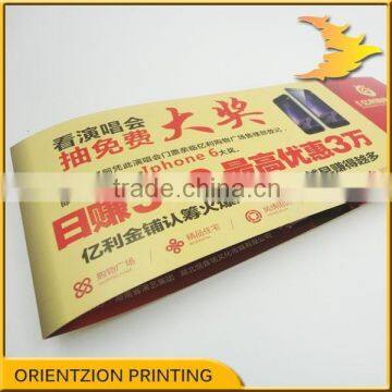 Variable Data Ticket Printing, QR Code Ticket Printing.