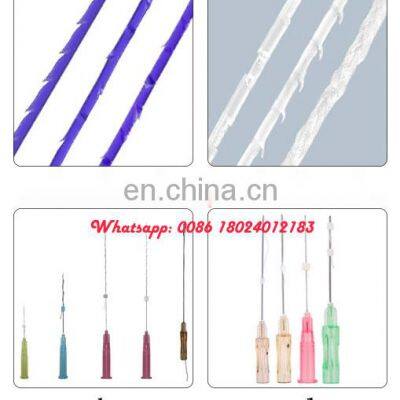 HDK Absorbable PCL PDO Twist Tornado Screw Lifting Threads Sharp Needle Rejuvenating Facelifting Fios 26G-27G photo-5