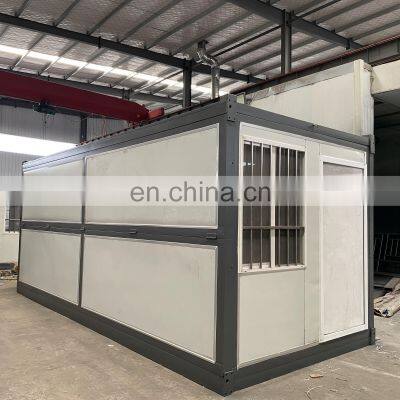 20ft Collapsible Ffoldable Portable Container Prefab House Director Sale in China photo-4