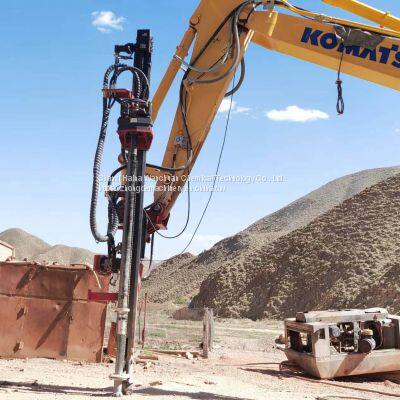 Easy-to-operate Down-the-hole Drill Mounted on an Excavator photo-3