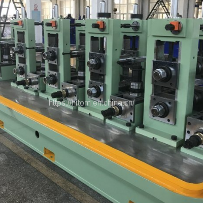 High Precision Welded Black Steel Pipe Tube Section Forming Mill Machine