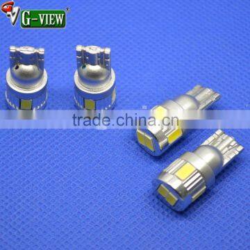 New T10 6smd 5630 Led Car Lights, 194 Auto Gauge Dashboard Led Interior Lamp for Car
