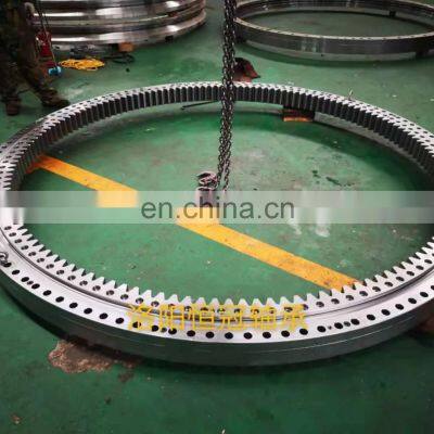 013.50.2875 (62-MNR2850.87/53) Marine Crane Ship Crane Three Row Roller Slew Bearing