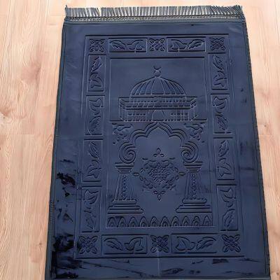 High Quality Crystal Prayer Mat for Muslim Worship Mat Muslim Prayer Rug photo-3