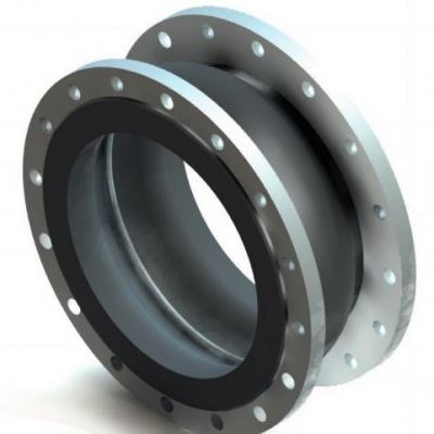 Flanged Connector Coupling Pipeline Bellows Compensator Price EPDM Flexible Single Sphere Rubber Joint