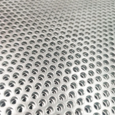 Customized Round Hole 304 Stainless Steel Perforated Metal Sheet For Decoration photo-4