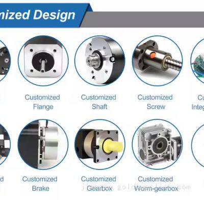 Customized12V 24V 36V DC Brushless Motor, BLDC Motor for 50W 100W 200W 300W400W photo-4