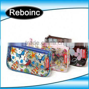 beautiful printing pvc pencil case