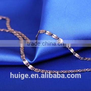 2015 China Wholesale Chain Gold Jewellery Long Fashion Chain & Coffee Gold Plated Link Chain photo-4