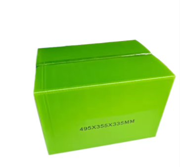 Customizable Green PP Hollow Sheet Skeleton Box – Waterproof, Recyclable Storage photo-4