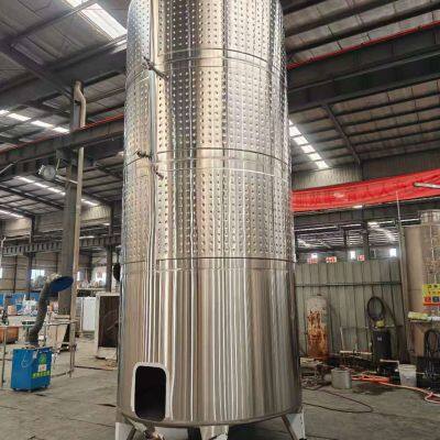 Open Top Stainless Steel Fermentation Tank for Red Wine Production Equipment