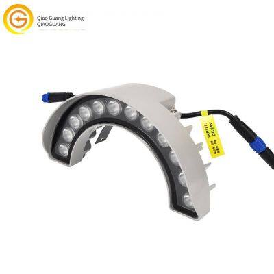 led outdoor corrugated lights, waterproof tile lights, crescent lights for ancient architectural glazed tiles, arc lights