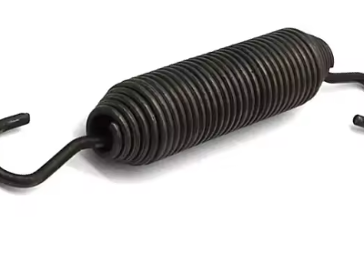 OEM Customized Reduced Ends Steel Coil Tension Spring Heavy Load Dual Hook Stretch Spring photo-2