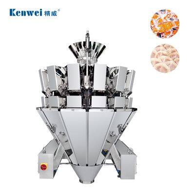 Waterproof Multihead Weigher for Weighing Frozen Salad Cooked Food