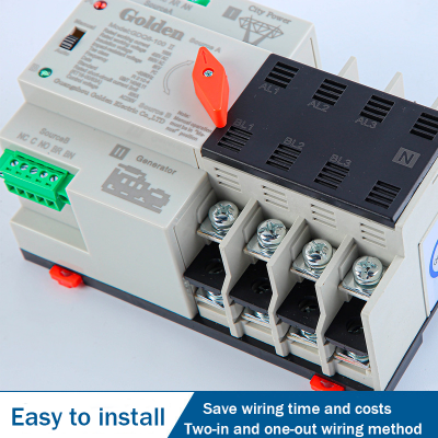 Automatic Transfer Switch 1-125A Changeover Switch for Ganerator photo-3