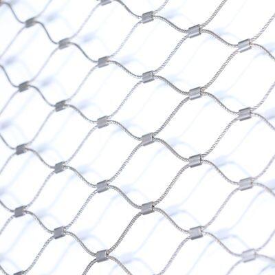 Точная плетеная сетка из нержавеющей стали 304 для архитектурного дизайна