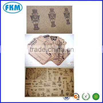 Self-Adhesive Kraft Paper Stickers - A4 Size photo-3