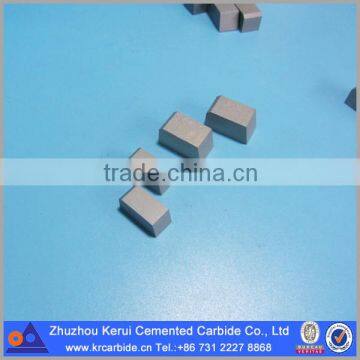 Cemented carbide brazed insert type D from top quality manufacturer in China