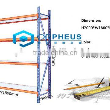 Henan Manufacture of Supermarket Heavy Duty Shelfs 4 Layer Metal Storage Racks photo-5