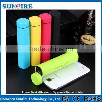 Most popular 4000mah power bank with bluetooth speaker