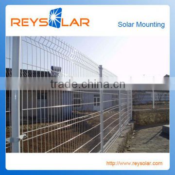 Solar Mounting Protective Plant Solar Mounting Racking Fence Wire Mesh Welded Fence