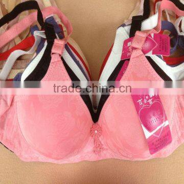 0.93USD USD 36-42C Cup High Quality Adjustable Fashional Ladies Sexy Bra Without Rim Inside, Push Up Bra (gdwx176)