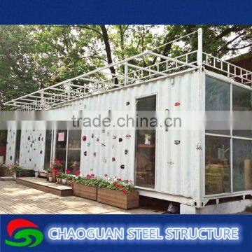 MODERN flat pack ready made modern prefabricated container house for sale