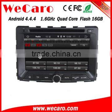 Wecaro WC-SY7070 Android 4.4.4 car dvd player touch screen for ssangyong rexton gps car dvd player android A9 cpu 2014 2015