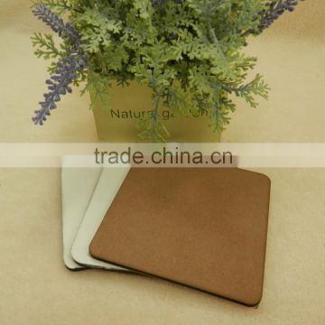 9.5*9.5cm round & square custom Sublimation MDF coaster