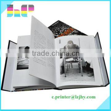 A4 Classic Black and White Hardcover Book Printing photo-4