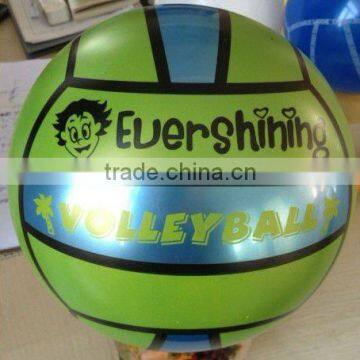 PVC plastic volleyball/toy volleyball/transparent volleyball