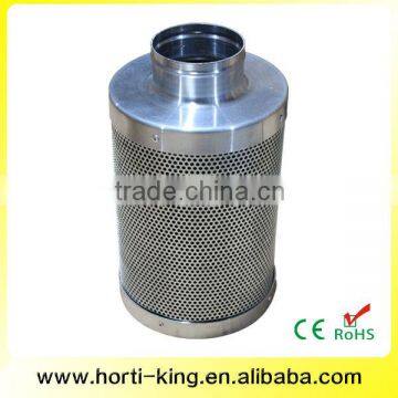 Hydroponic Odor Control Carbon Filter For Grow Room Inline Fan
