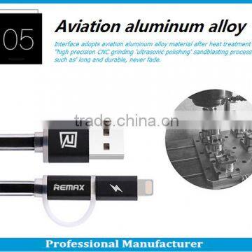 2 IN 1 Aurora Fast Charging Usb Cable Sync Data for Android Iphone5 6 6s photo-6