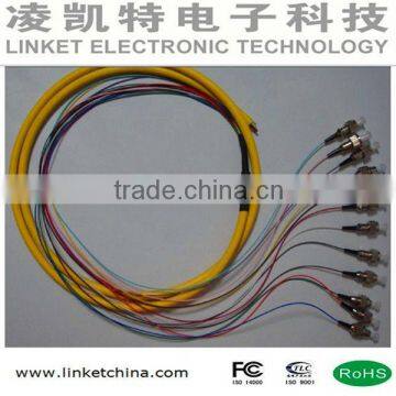 OM2 Fiber Optic Pigtail 12-core FC/PC