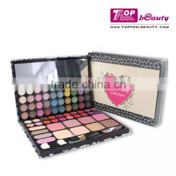 2016 Beauty cosmetic makeup sets72 color eyeshadow palette with PU surface