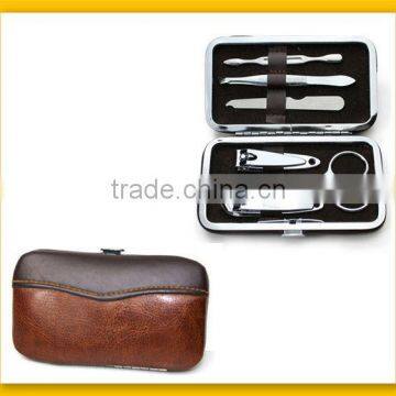 Cosmetic manicure tool With PU case