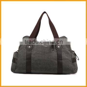 Wholesale New Fashion Travel Tote Shoulder Men Canvas Bag photo-3