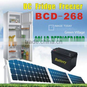 Meilile BCD-268 DC&Solar Refrigerator Freezer 268L