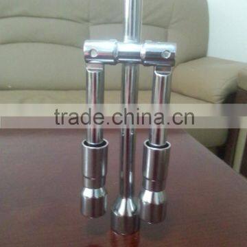 China Factory Manufacturer Carbon Steel Folding Cross Rim Wrench For Cars photo-6