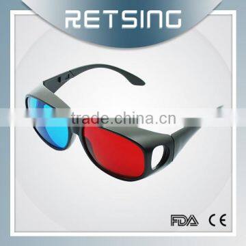 Hot Selling and Cheap Price Red Cyan Plastic 3 D glasses