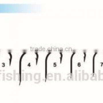 Brown Paint High carbon steel hooks fishing wholesale fishing hook