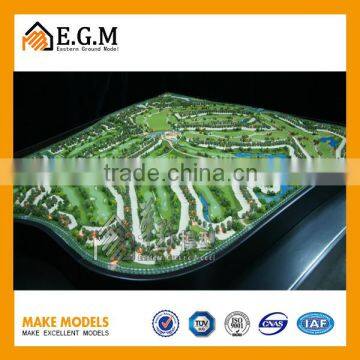 Customize Golf Course Architecture Scale Model Building Model Maker