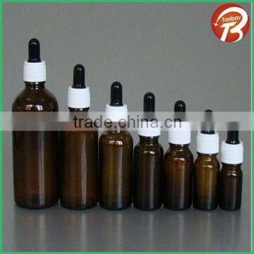 Glass pipette for DIN 18 essential oil glass bottle