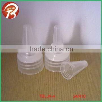 24/410 Cosmetic bottle push pull cap with over cap TBLJK-4