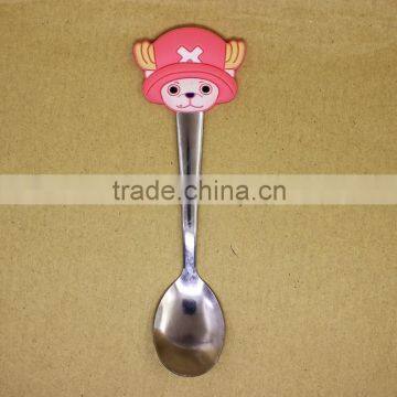 Cheap price promotion reusable stainless steel kids spoon