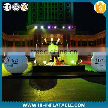 Graceful Inflatable Christmas Balls With Led Light for Event,party,wedding Decoration photo-6