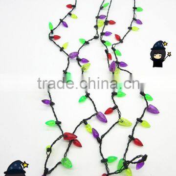 2015 New arrival cool items flashing waerable Necklace 3 Models 8 flashing light