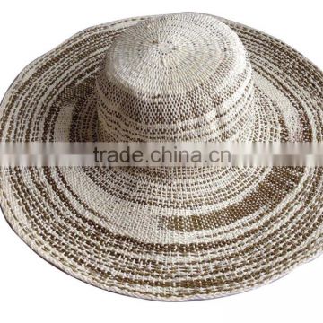 dying weave womens summer fashion straw hat