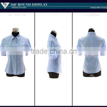 Latest Fashion Shirts Women OEM Service Ladies Shirts Wholesale photo-4