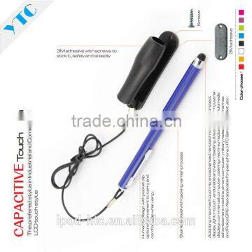 Stylus pen with touch top, ball pen, good quality small screen touch stylus